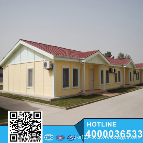 China beautiful sandwich panel Prefab camp house/hotel